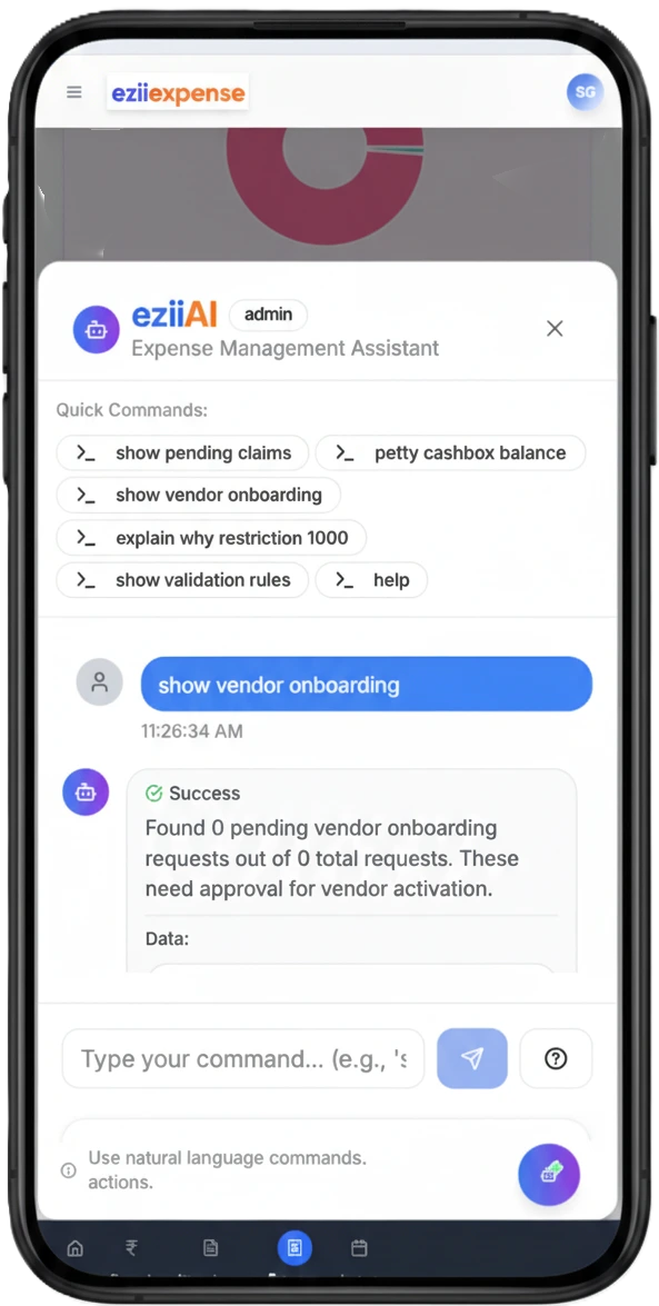 AI Assistant mobile - eziiAI on mobile